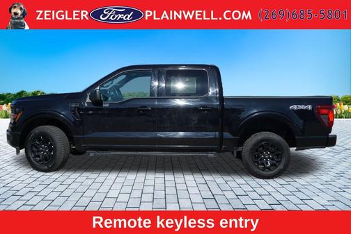 Agate Black Metallic 2025 Ford F-150 XLT