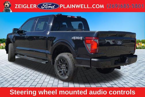 Agate Black Metallic 2025 Ford F-150 XLT