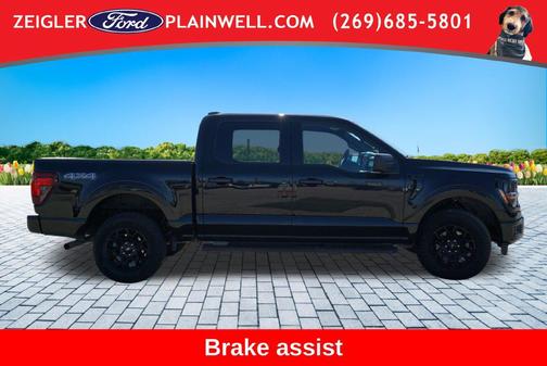 Agate Black Metallic 2025 Ford F-150 XLT