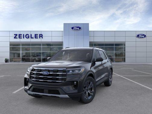 Agate Black Metallic 2026 Ford Explorer Active