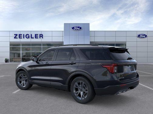 Agate Black Metallic 2026 Ford Explorer Active