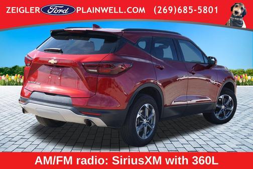 Radiant Red Tintcoat 2024 Chevrolet Blazer 2LT