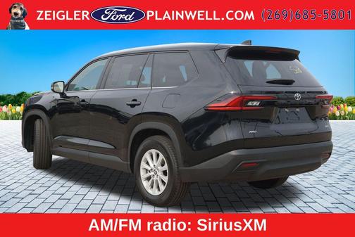 Midnight Black Metallic 2025 Toyota Grand Highlander XLE
