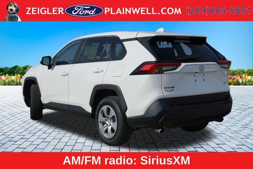 White 2022 Toyota RAV4 LE