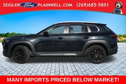Jet Black Mica 2025 Mazda CX-50 2.5 S Preferred Package