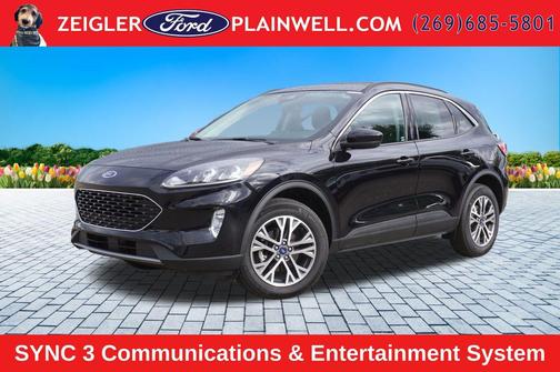 Black 2022 Ford Escape SEL
