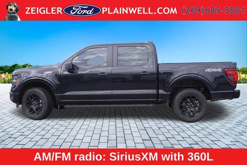 Agate Black Metallic 2024 Ford F-150 STX
