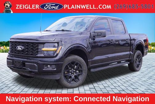 Agate Black Metallic 2024 Ford F-150 STX