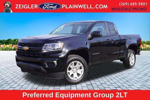 Black 2022 Chevrolet Colorado LT