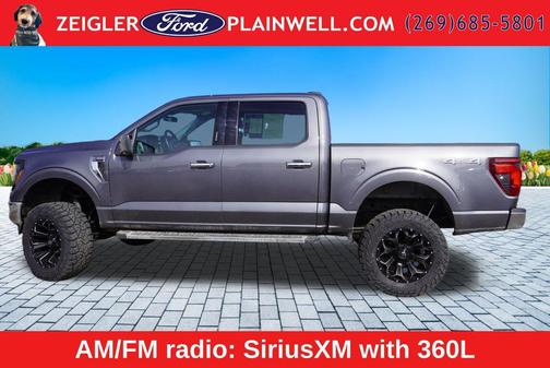 Gray 2024 Ford F-150 XLT