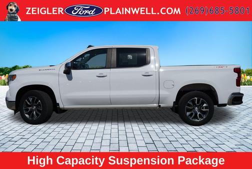 Summit White 2023 Chevrolet Silverado 1500 LT