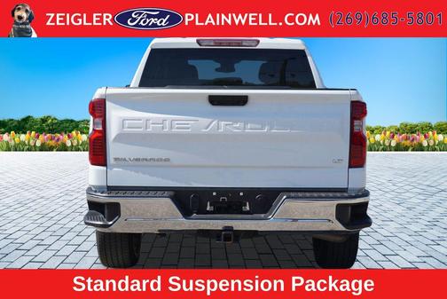 Summit White 2023 Chevrolet Silverado 1500 LT