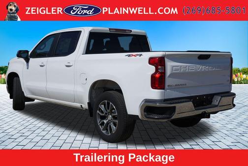Summit White 2023 Chevrolet Silverado 1500 LT