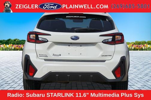 Crystal White Pearl 2024 Subaru Crosstrek Premium