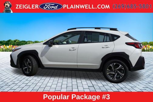 Crystal White Pearl 2024 Subaru Crosstrek Premium