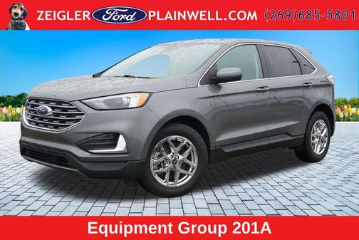 Gray Metallic 2022 Ford Edge SEL