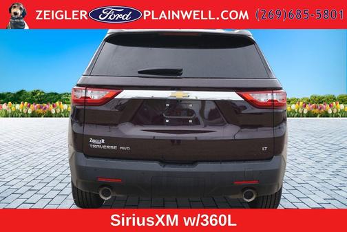 Black Cherry Metallic 2021 Chevrolet Traverse LT Leather