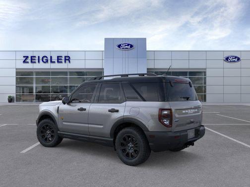 Carbonized Gray Metallic 2025 Ford Bronco Sport Badlands