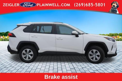 White 2022 Toyota RAV4 LE