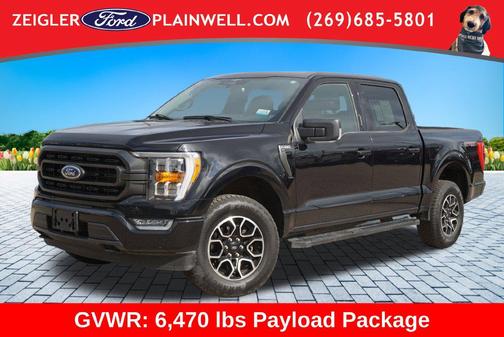 Black 2023 Ford F-150 XLT