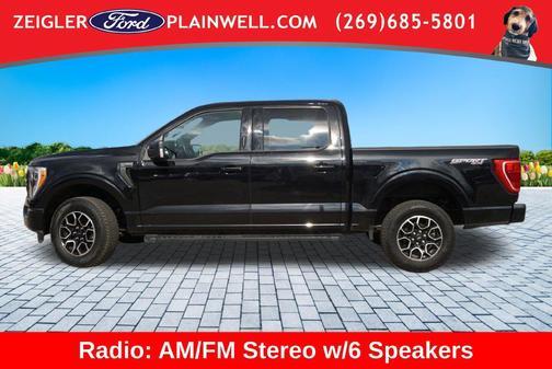 Black 2023 Ford F-150 XLT