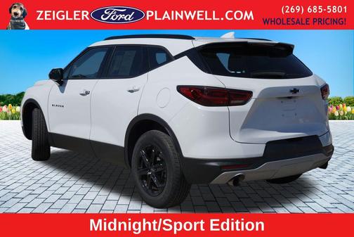 Summit White 2023 Chevrolet Blazer RS
