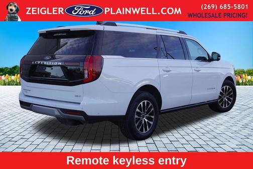 Oxford White 2025 Ford Expedition Max Platinum