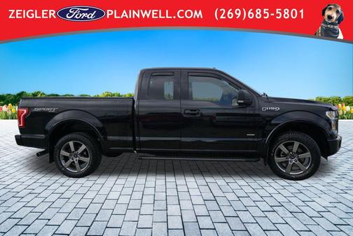 Shadow Black 2016 Ford F-150 XLT