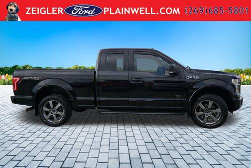 Shadow Black 2016 Ford F-150 XLT