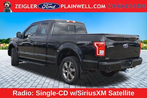 Shadow Black 2016 Ford F-150 XLT