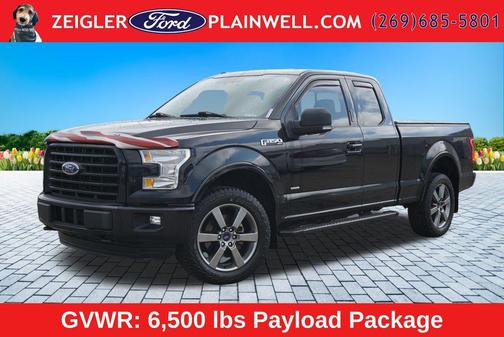 Shadow Black 2016 Ford F-150 XLT