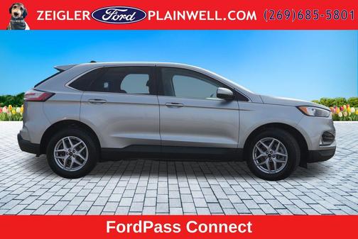 Silver Metallic 2024 Ford Edge SEL