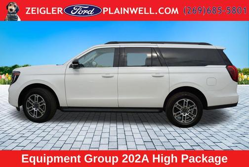 White Metallic 2025 Ford Expedition Max Active 4x4