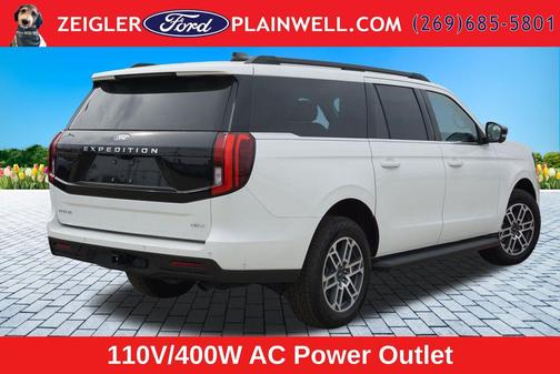 White Metallic 2025 Ford Expedition Max Active 4x4