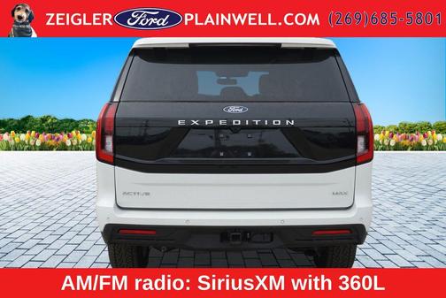 White Metallic 2025 Ford Expedition Max Active 4x4