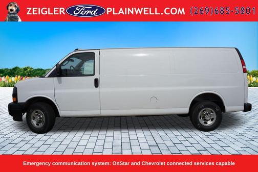 White 2024 Chevrolet Express 3500 Work Van