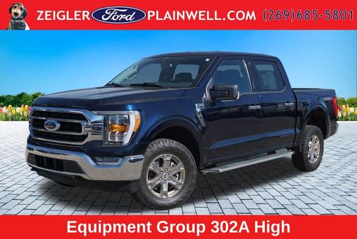 Blue Metallic 2023 Ford F-150 XLT
