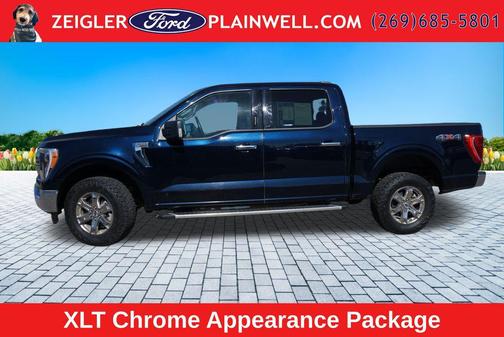 Blue Metallic 2023 Ford F-150 XLT