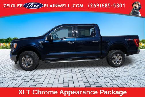 Blue Metallic 2023 Ford F-150 XLT