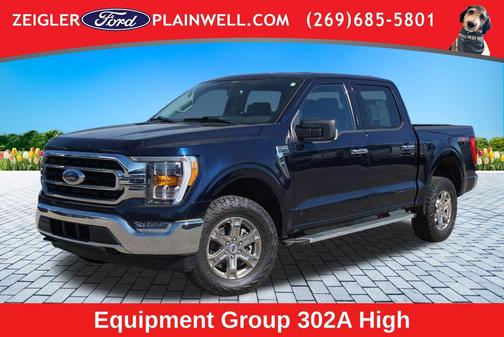 Blue Metallic 2023 Ford F-150 XLT