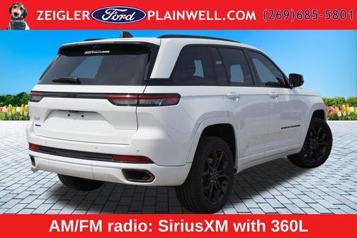 Bright White Clearcoat 2024 Jeep Grand Cherokee 4xe Anniversary Edition