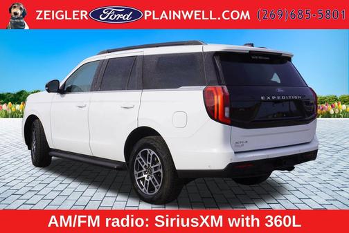 Oxford White 2025 Ford Expedition Active