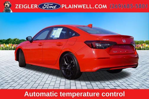 Red 2025 Honda Civic Sport