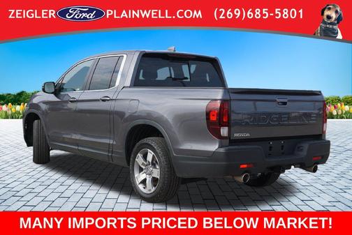 Gray 2025 Honda Ridgeline RTL