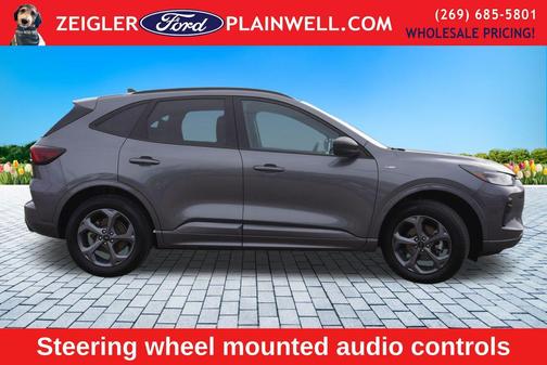 Gray Metallic 2024 Ford Escape ST-Line