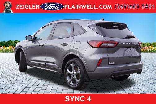 Gray Metallic 2024 Ford Escape ST-Line