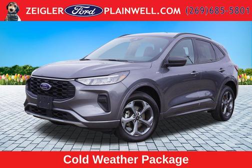 Gray Metallic 2024 Ford Escape ST-Line