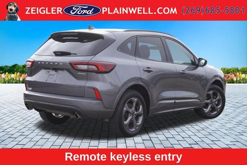 Gray Metallic 2024 Ford Escape ST-Line