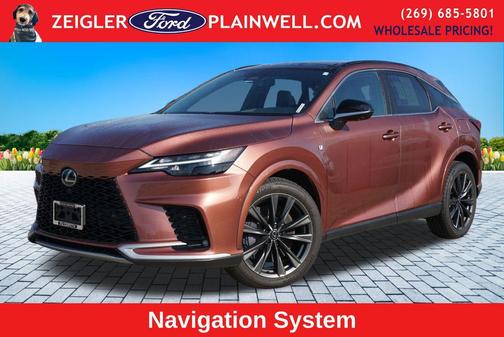 Copper 2025 Lexus RX 350 F SPORT Handling