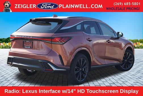 Copper 2025 Lexus RX 350 F SPORT Handling